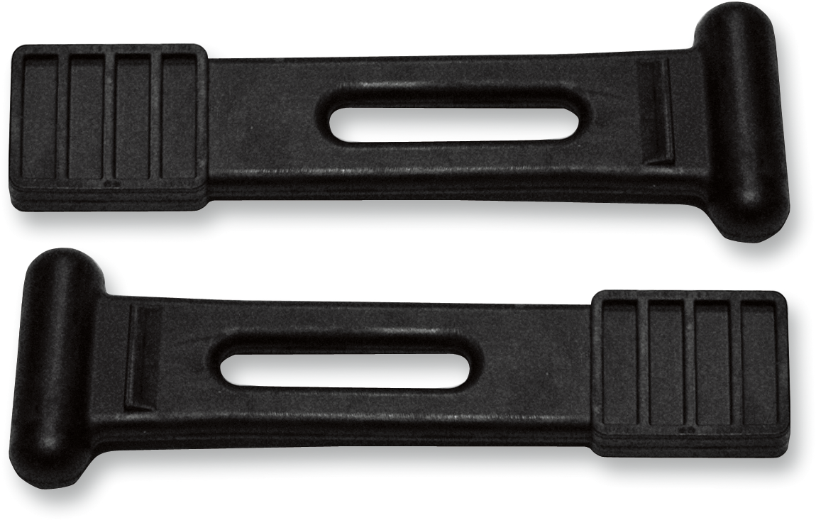 Two PARTS UNLIMITED hood clamps for Polaris vehicles, part number 5433150, shown in a close-up image.