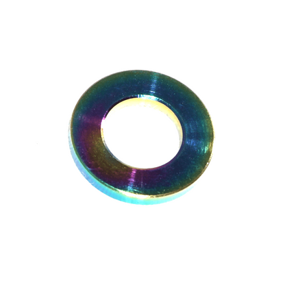 ZSPEC M6 Metric Flat Washers, Grade-5 Titanium, Per Each - Howling Moto
