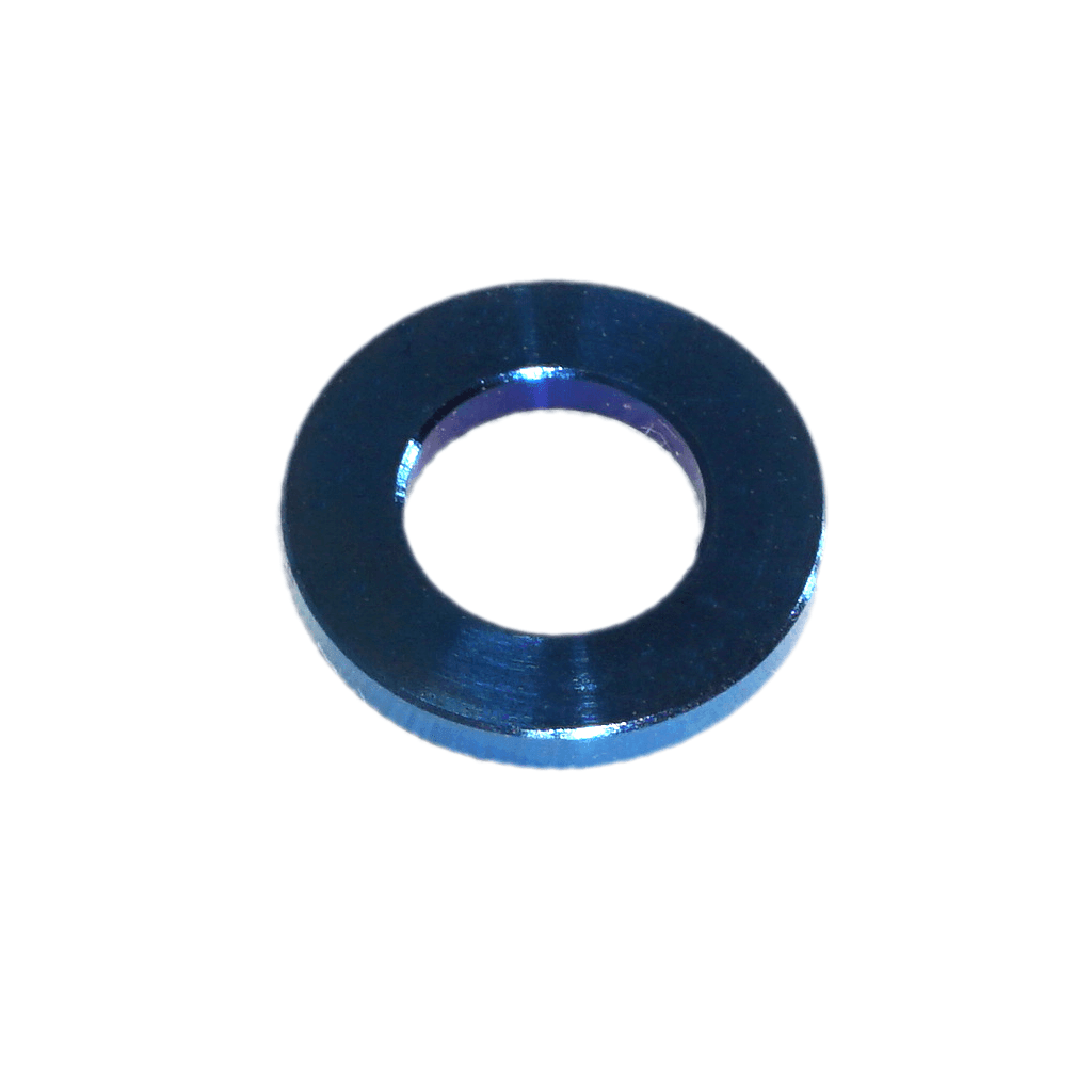 ZSPEC M6 Metric Flat Washers, Grade-5 Titanium, Per Each - Howling Moto