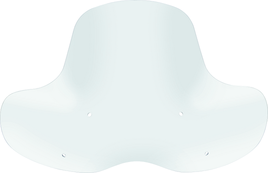 QuadBoss quick-release windshield installed on Honda TRX400EX and Can-Am Renegade ATV models, providing clear view and protection.