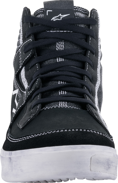 Alpinestars Ageless Shoes in black and white, US size 9, featuring stylish design and durable material.