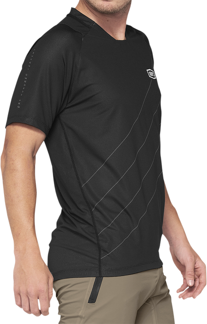 100% Celium Jersey - Gray/Black - Large 41204-290-12 - Howling Moto