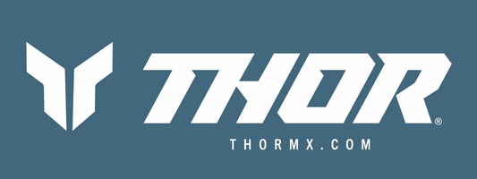THOR vinyl banner, 3x8 feet, with metal grommets for outdoor advertising, featuring bold Thor superhero design.
