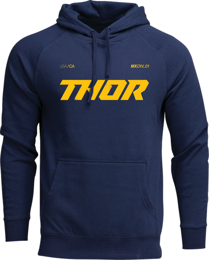 THOR, THOR Brave Pullover Hoodie - Navy, Medium - Part Number 3050-6985