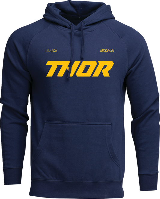 THOR, THOR Brave Pullover Hoodie - Navy, Medium - Part Number 3050-6985