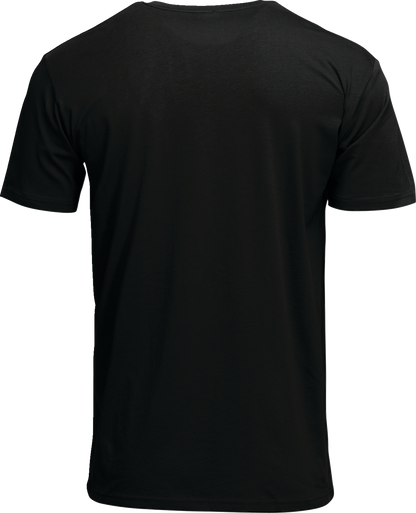 Black THOR Iconic T-Shirt in toxic black color, size 2XL, featuring the THOR logo on the front.