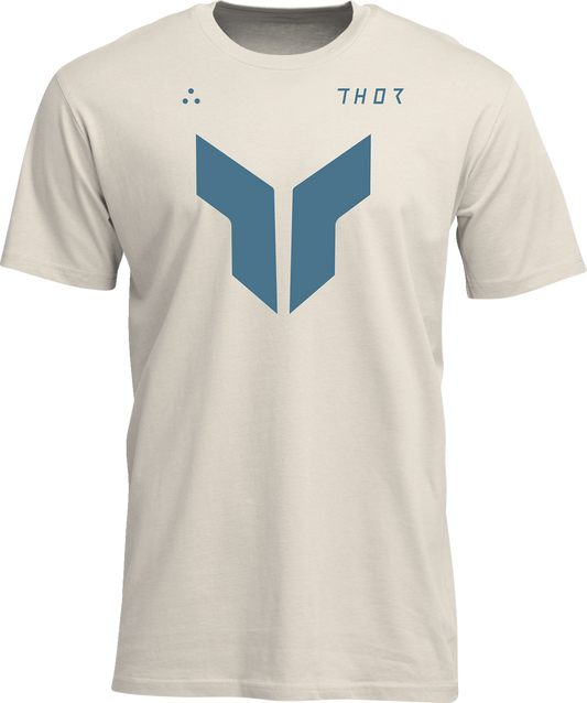 THOR Iconic T-Shirt in Sand for men, 2XL size, featuring bold Thor graphic design on soft fabric.