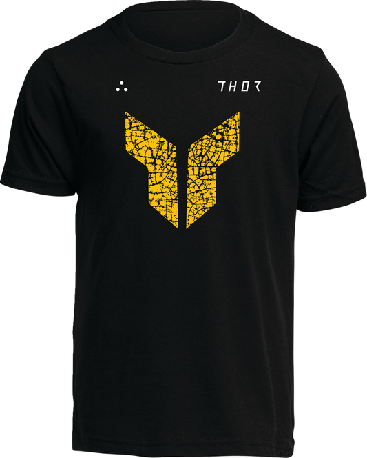 THOR, THOR Youth Iconic T-Shirt - Dry Lake Black - Large (Part Number 3032-3834)