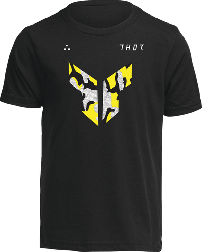 THOR, THOR Youth Iconic T-Shirt - Toxic Black (Part Number 3032-3836)
