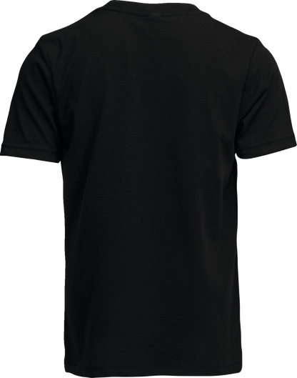 THOR, THOR Youth Iconic T-Shirt - Dry Lake Black - Large (Part Number 3032-3834)
