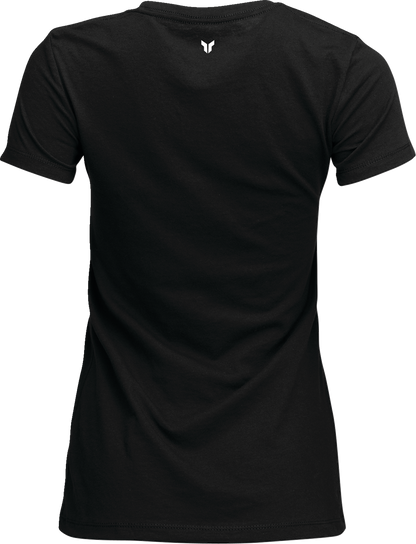 Black THOR Women's Brave T-Shirt featuring Thor graphic design, casual fit, and comfortable fabric.