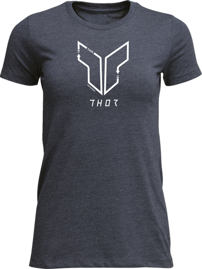 THOR, THOR Women's Trax T-Shirt in Navy - Part Number 3031-4306