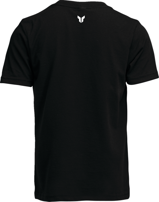 THOR, THOR Youth Forge T-Shirt - Black - XL (Part Number: 3032-3856)