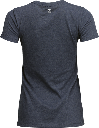 THOR, THOR Women's Trax T-Shirt - Navy, Part Number 3031-4304