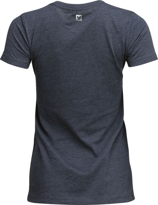 THOR, THOR Women's Trax T-Shirt - Navy, Part Number 3031-4304