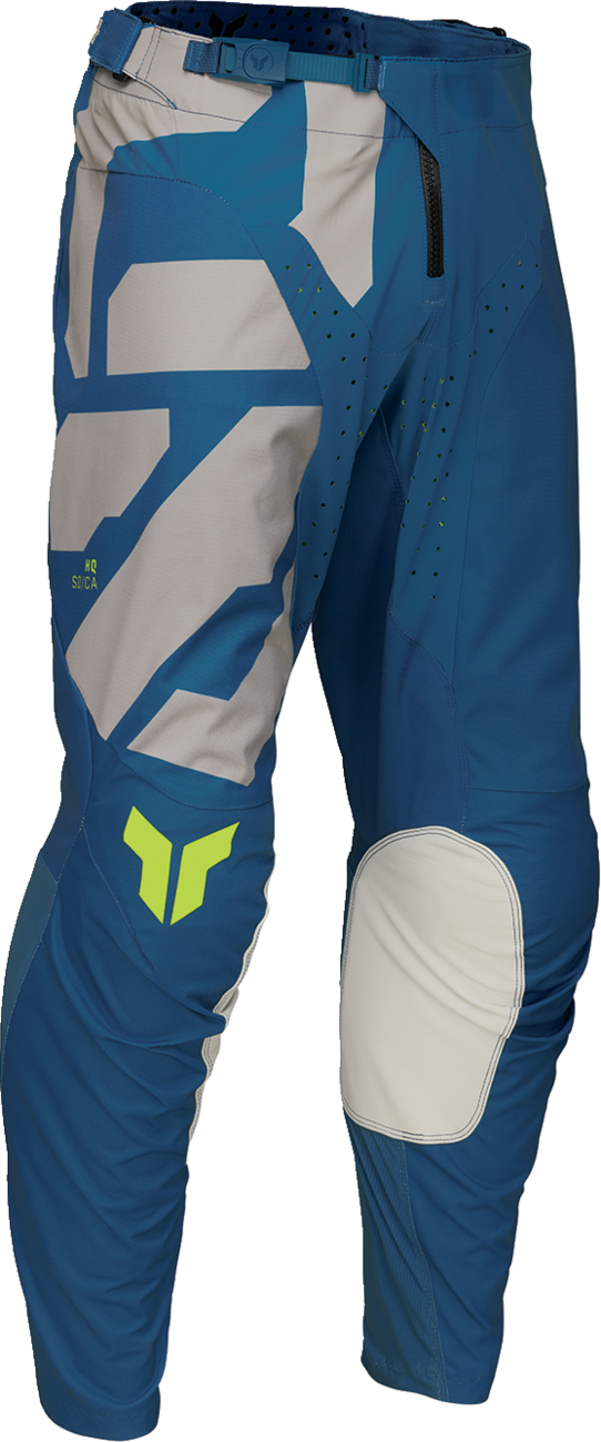 THOR, THOR Launchmode Forge Pants - Blue, US 42 | Durable motocross riding gear with premium features