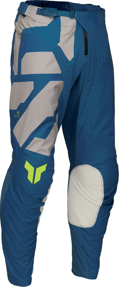 THOR, THOR Launchmode Forge Pants - Blue, US 42 | Durable motocross riding gear with premium features