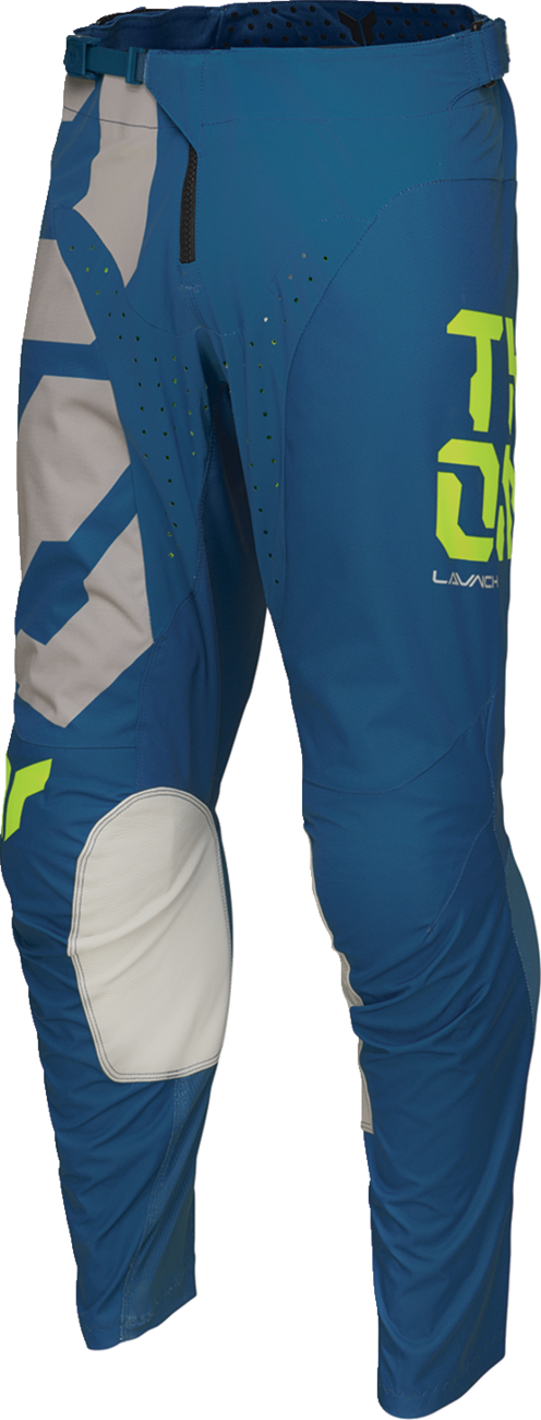 THOR, THOR Launchmode Forge Pants - Blue, US 42 | Durable motocross riding gear with premium features