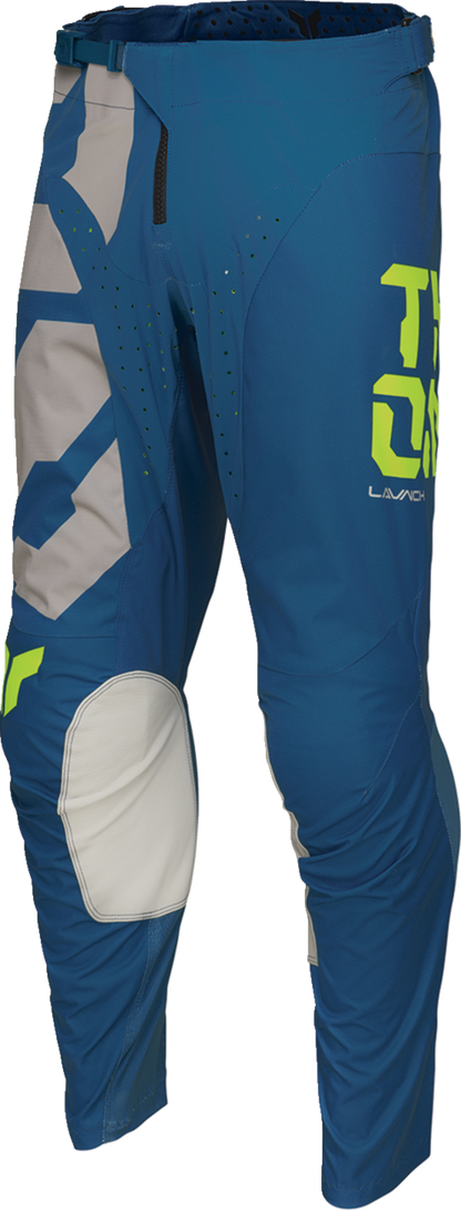 THOR, THOR Launchmode Forge Pants - Blue, US 42 | Durable motocross riding gear with premium features