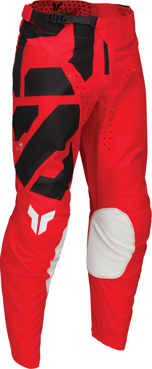 THOR, THOR Launchmode Forge Pants - Red, US Size 42 - Durable Race Motorcycle Gear
