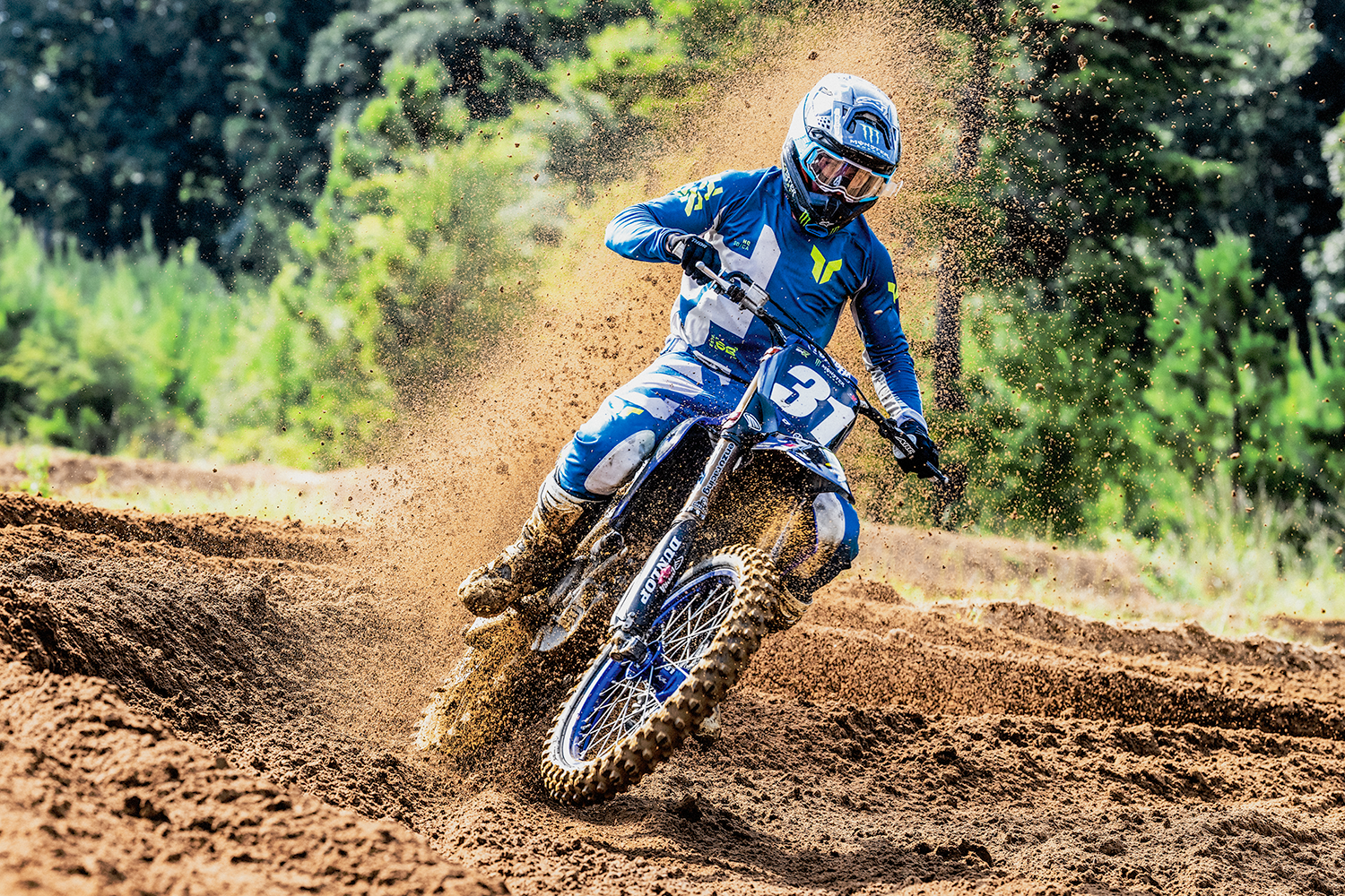 THOR, THOR Launchmode Forge Pants - Blue, US 42 | Durable motocross riding gear with premium features