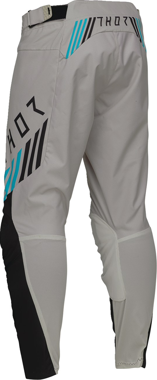 THOR Launchmode Zone Pants in sand color, US 38 size, featuring durable riding gear with reinforced panels and flexible design.