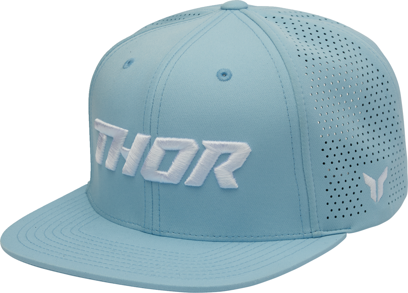 THOR, THOR Corp Light Blue Five Panel Hat with 3D Embroidered Thor Logo - Part 2501-4295