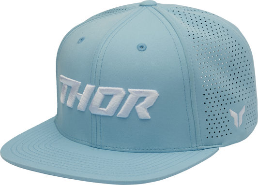 THOR, THOR Corp Light Blue Five Panel Hat with 3D Embroidered Thor Logo - Part 2501-4295
