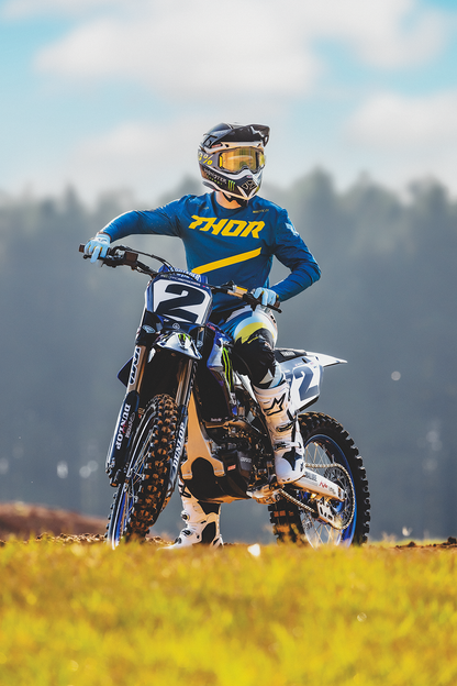 THOR, THOR Sportmode Brave Pants - Blue US 36 | Lightweight Athletic Motorcycle Gear