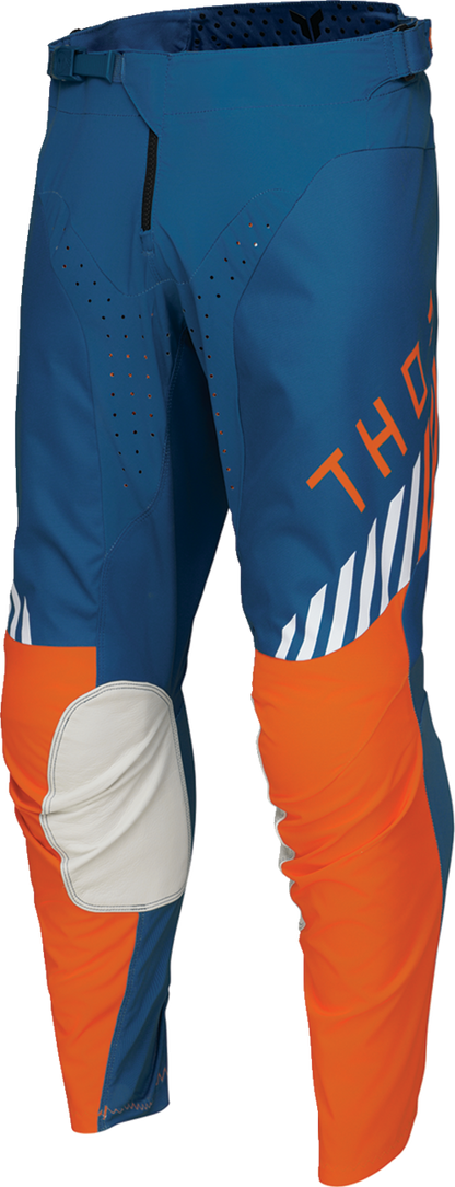 THOR, THOR Launchmode Zone Pants - Blue, US 40 - Durable and Breathable Motorcycle Riding Gear