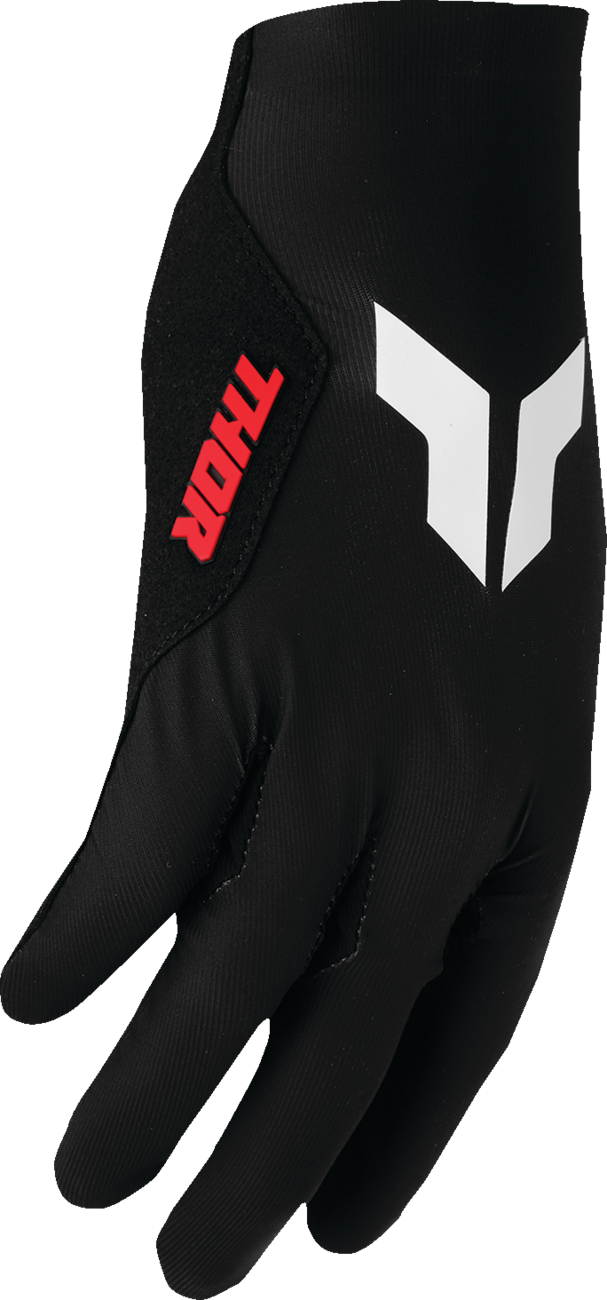 THOR, THOR Sportmode Riot Gloves XL - Black - Part Number 3330-8022