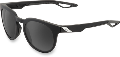 100% Campo Sunglasses - Black - Gray PeakPolar 61026-100-47 - Howling Moto