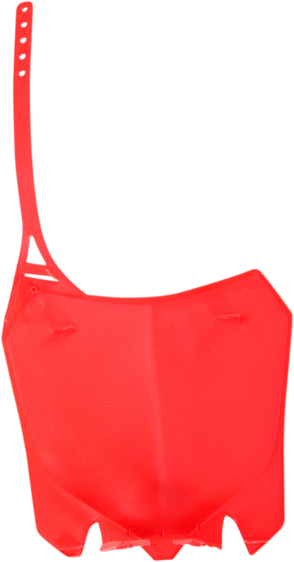 ACERBIS Front Number Plate - Red 2314360227 - Howling Moto