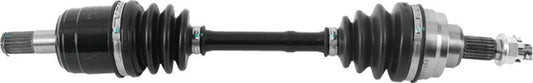QuadBoss front left replacement axle for Honda TRX400FA FourTrax Rancher 4x4 ATV, showing the durable metal axle shaft.