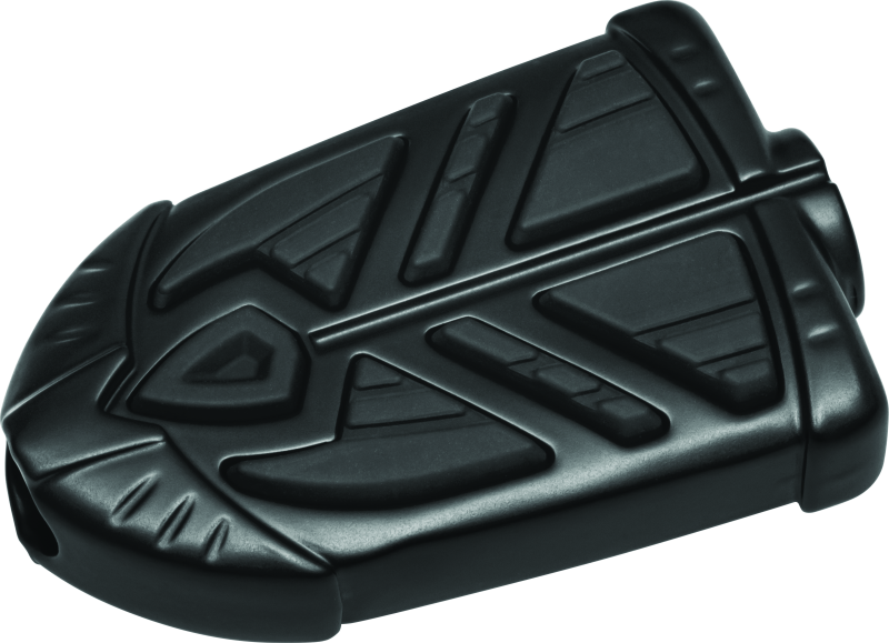 Kuryakyn Spear Shift and Brake Pegs for Indian Motorcycles in black, featuring sleek spear design and durable metal construction.