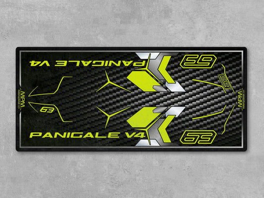 MPM Motorcycle Mat for Ducati Panigale V4 Lamborghini - MM4200 - Howling Moto
