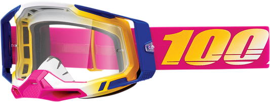 100% Racecraft 2 Goggles - Mission - Clear 50009-00012 - Howling Moto