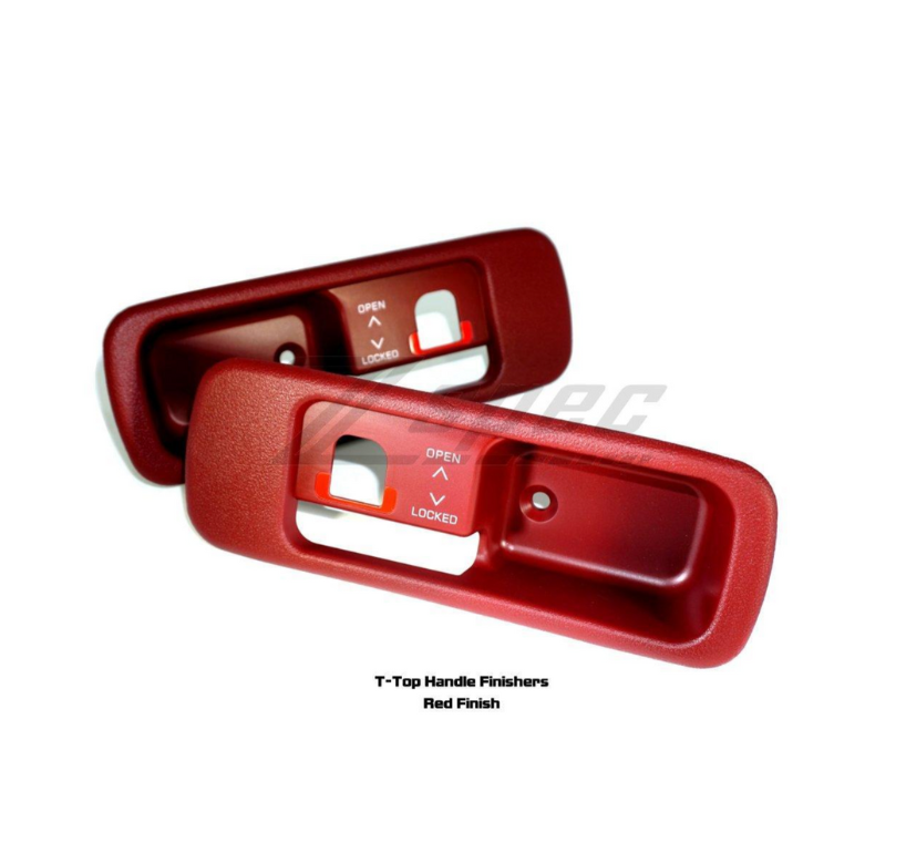 ZSPEC T-Top Handle Finisher Set for Nissan Z32 300zx w/NON-LOCKING T-tops - Howling Moto