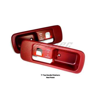 ZSPEC T-Top Handle Finisher Set for Nissan Z32 300zx w/NON-LOCKING T-tops - Howling Moto