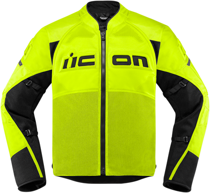 Bill's Exhausts ICON Contra2™ Hi-Viz jacket in 2XL, lightweight outdoor jacket with high visibility safety features.
