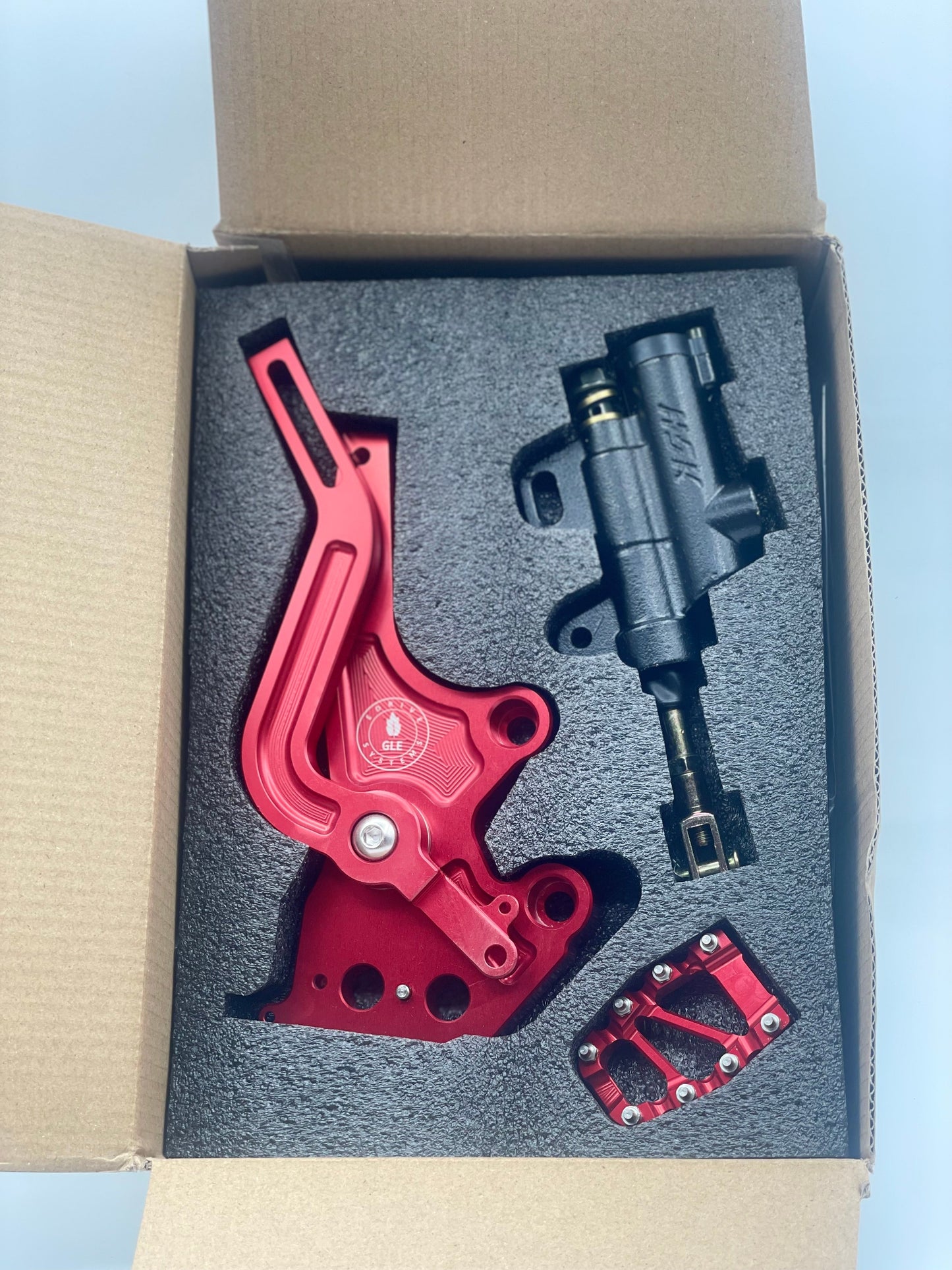 Talaria Mx3 & Mx4 Hydraulic Foot Brake made of Highest Quality 7075 Aluminum and Steel - Howling Moto