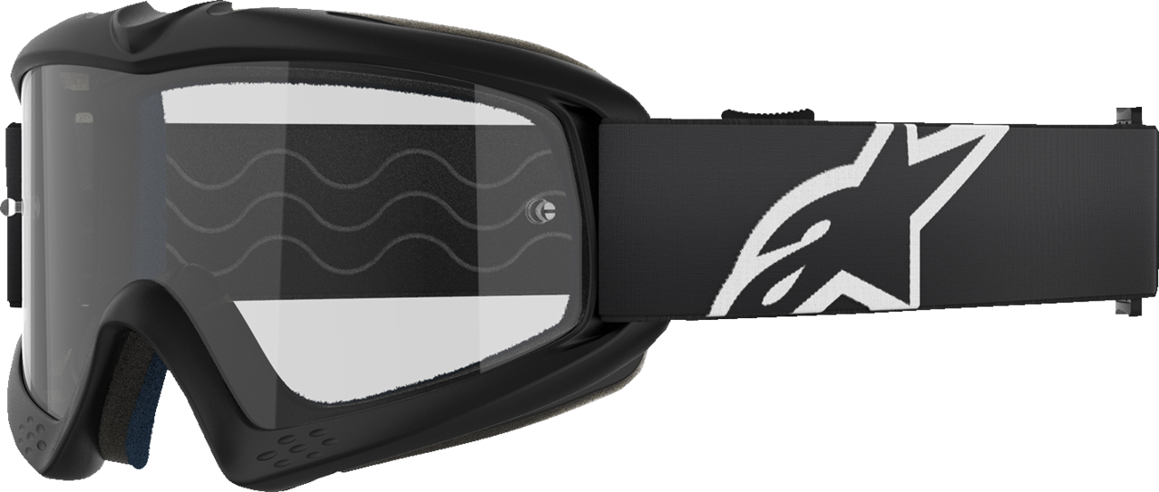 ALPINESTARS GOGGLES, Alpinestars Youth Vision Goggle with Clear Lens - Model 5140125-1425