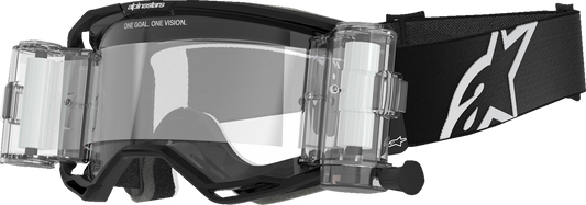 ALPINESTARS GOGGLES, Alpinestars GOGGLES Vision 8 Black with Clear Lens – Part 5100825-1425