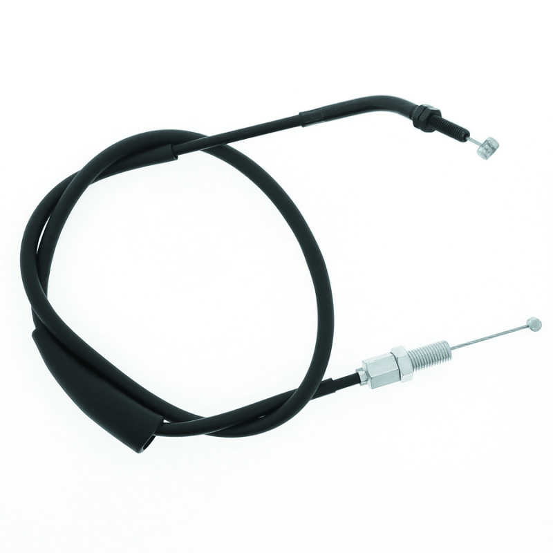 QuadBoss Kawasaki KVF360 Prairie 4x4 throttle cable, replacement part with cable and connectors for smooth throttle control.