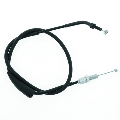QuadBoss Kawasaki KVF360 Prairie 4x4 throttle cable, replacement part with cable and connectors for smooth throttle control.