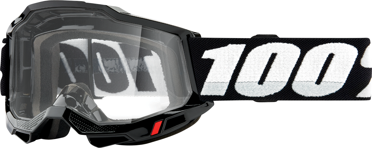 100% Accuri 2 Goggles - Woods - Black - Photochromic 50023-00001 - Howling Moto