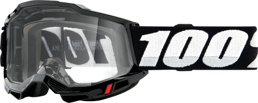 100% Accuri 2 Goggles - Woods - Black - Photochromic 50023-00001 - Howling Moto