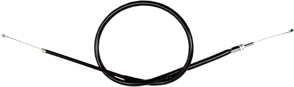 Black vinyl throttle push cable from MOTION PRO, part #03-0388, with metal fittings visible on the cable in this close-up image.