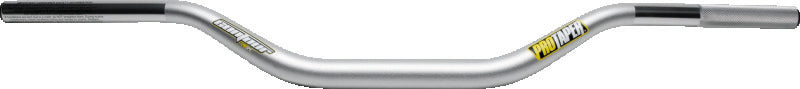 ProTaper Contour Carmichael Handlebar in silver, lightweight mountain bike handlebar with ergonomic design and durable construction