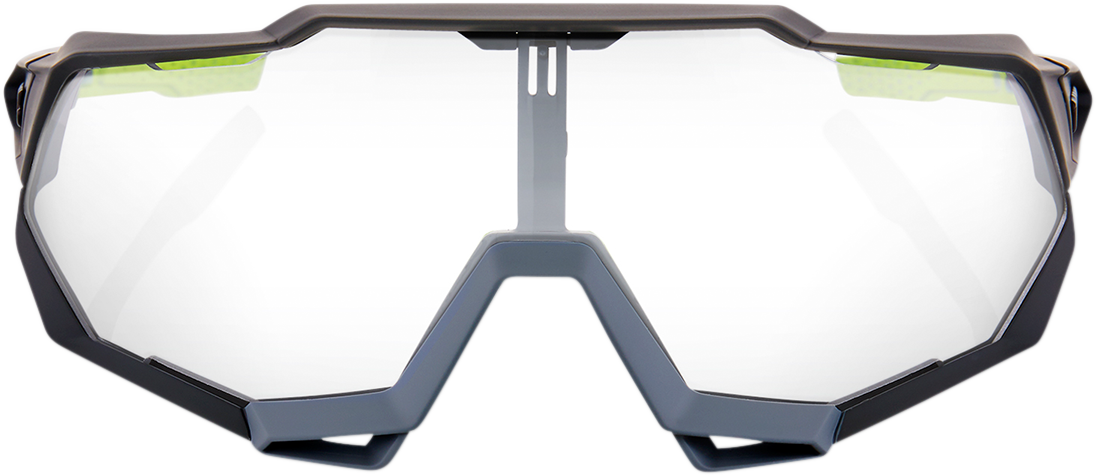 100% Speedtrap Sunglasses - Gray - Photochromic 60012-00006 - Howling Moto